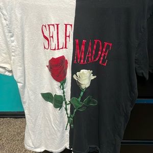 Self Made-Half white and black